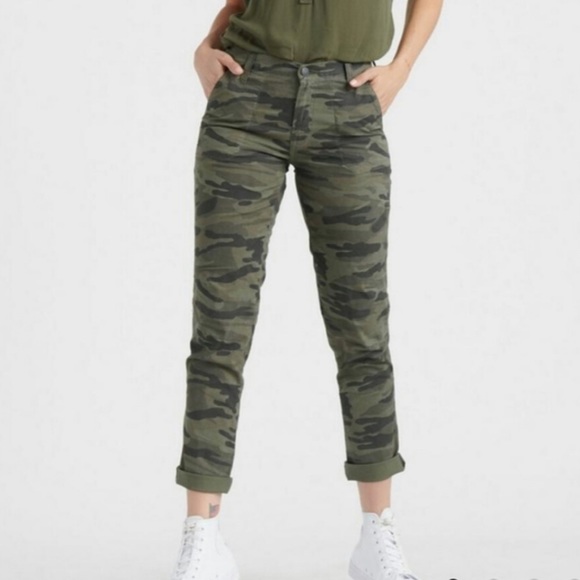 Lucky Brand Pants - Lucky Brand Camo Pants 28 Green Camo Skinny Ankle Jeans 6